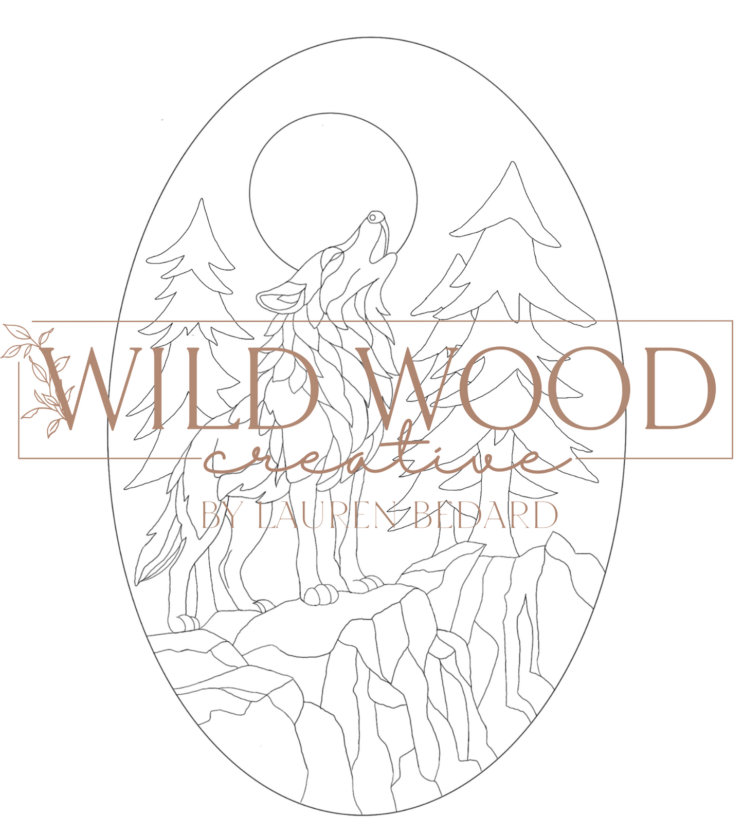 Howling Wolf SVG