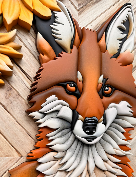 Fox Face Template