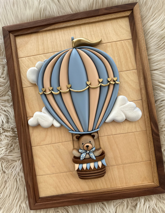 Hot Air Balloon Teddy Bear