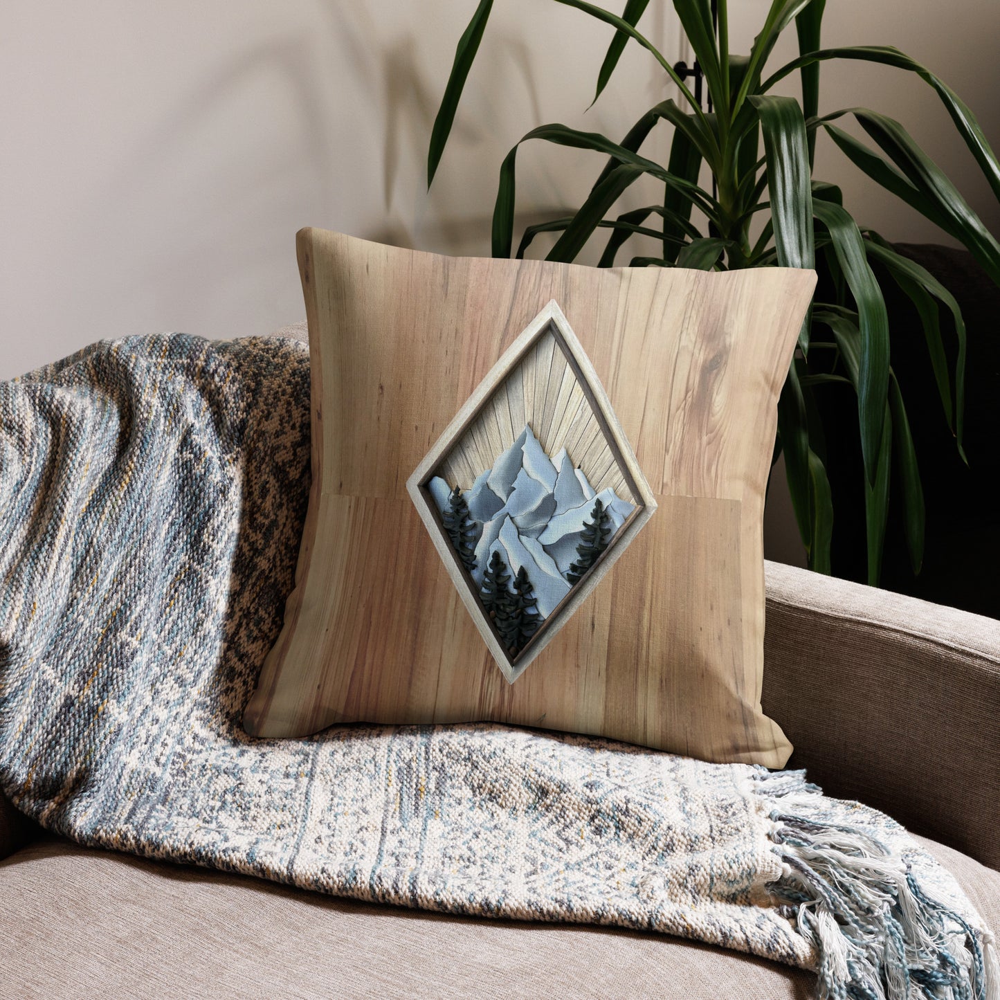 Voyageur - Wanderlust - Premium Throw Pillow