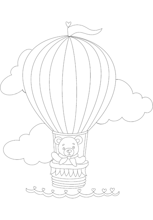 Hot Air Balloon SVG