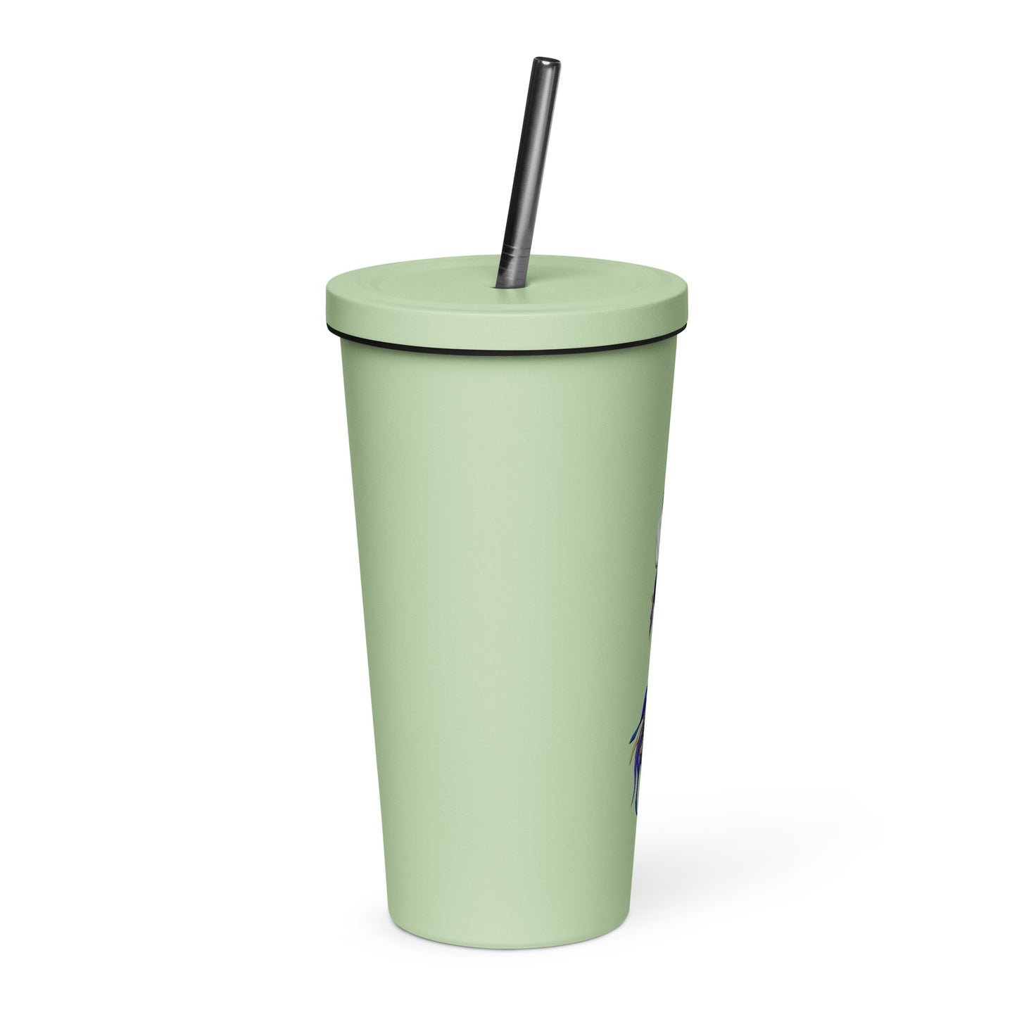 Coastline - Sea Maiden nsulated tumbler with a straw