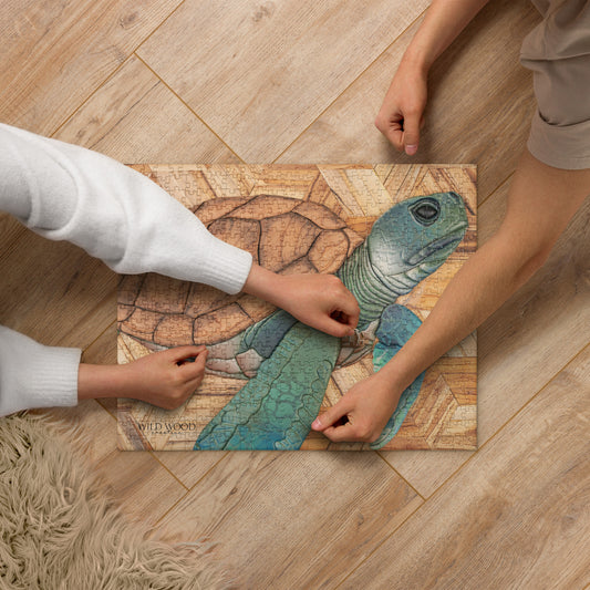 Coastline Sea Turtle Jigsaw puzzle