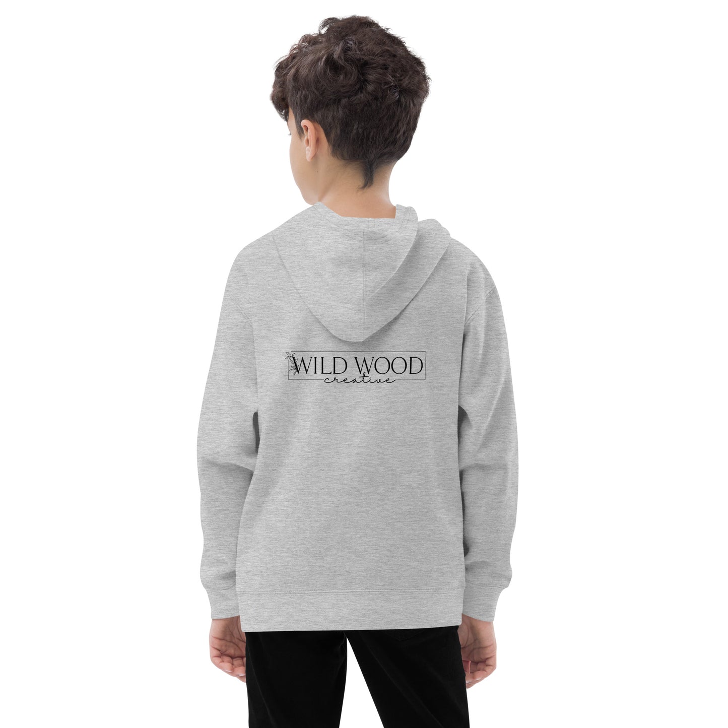 WWC logo - Kids fleece hoodie