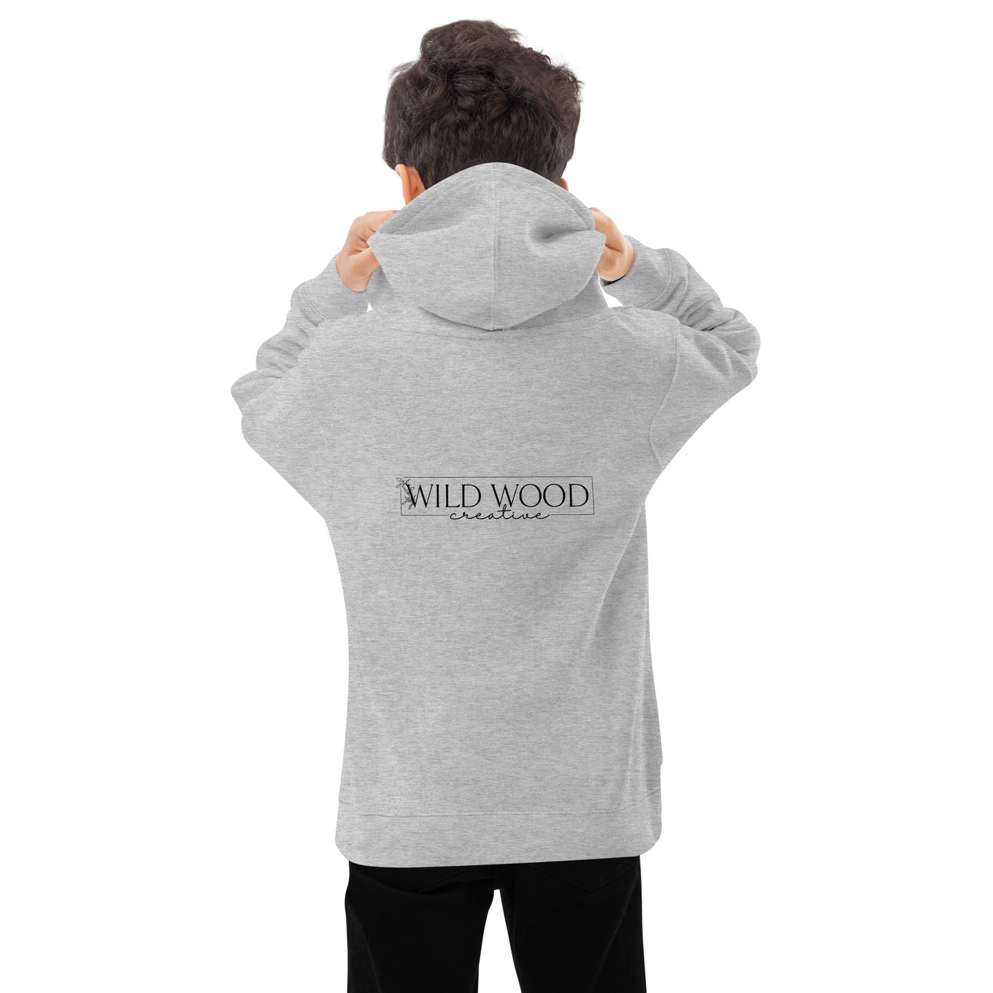 WWC logo - Kids fleece hoodie