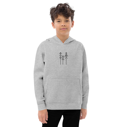 WWC logo - Kids fleece hoodie