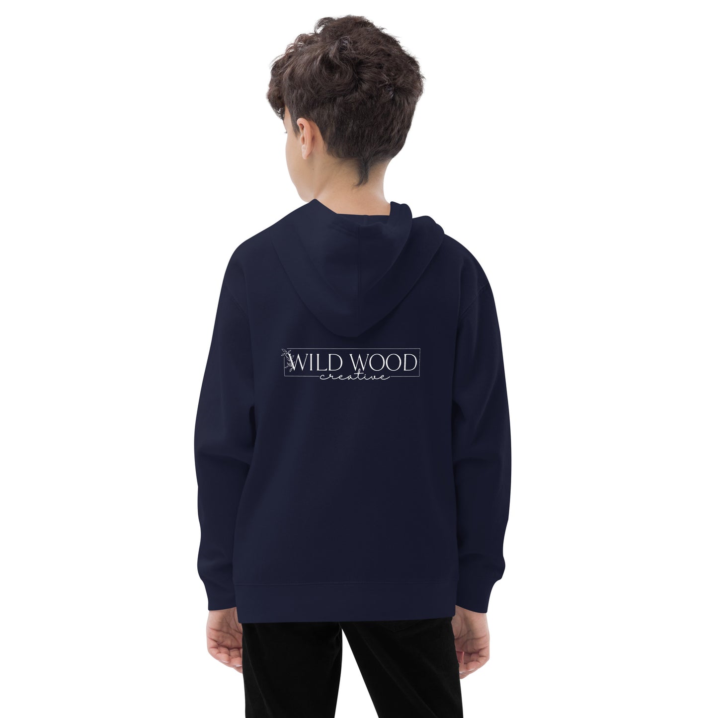 WWC logo - Kids fleece hoodie