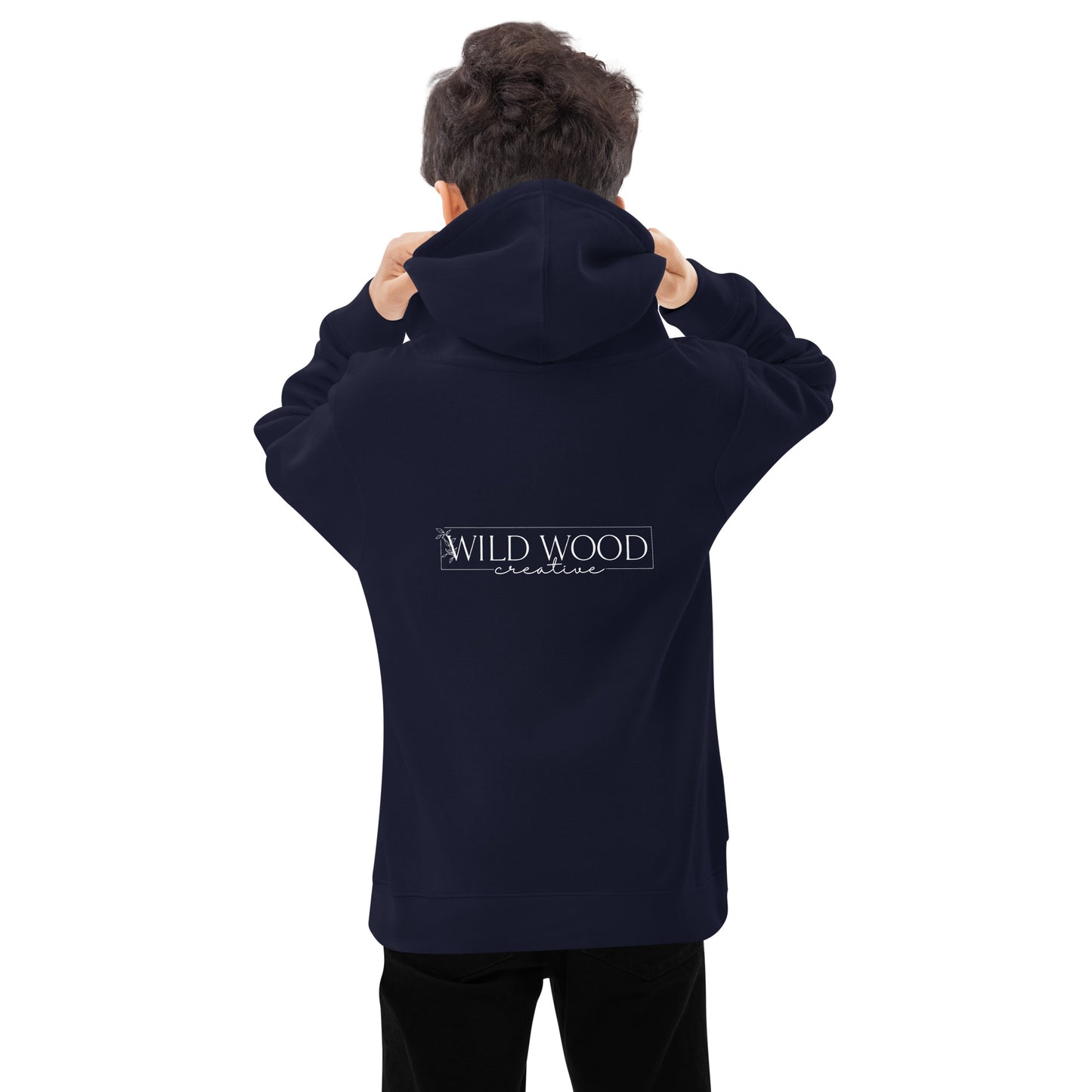 WWC logo - Kids fleece hoodie