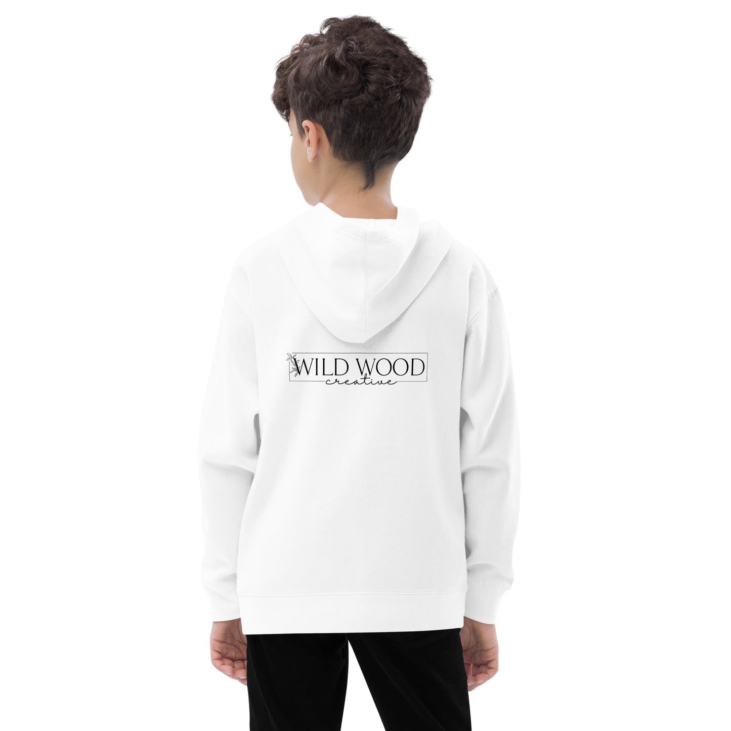 WWC logo - Kids fleece hoodie