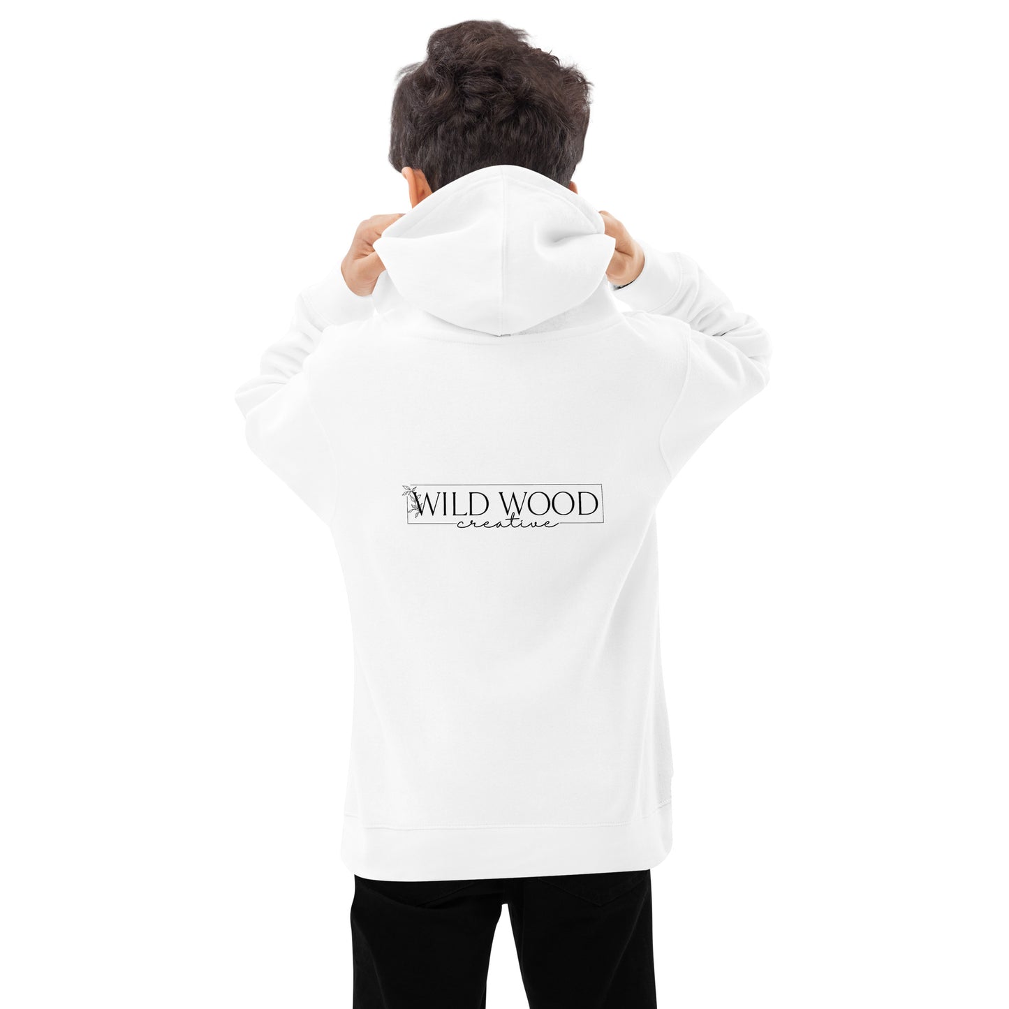 WWC logo - Kids fleece hoodie