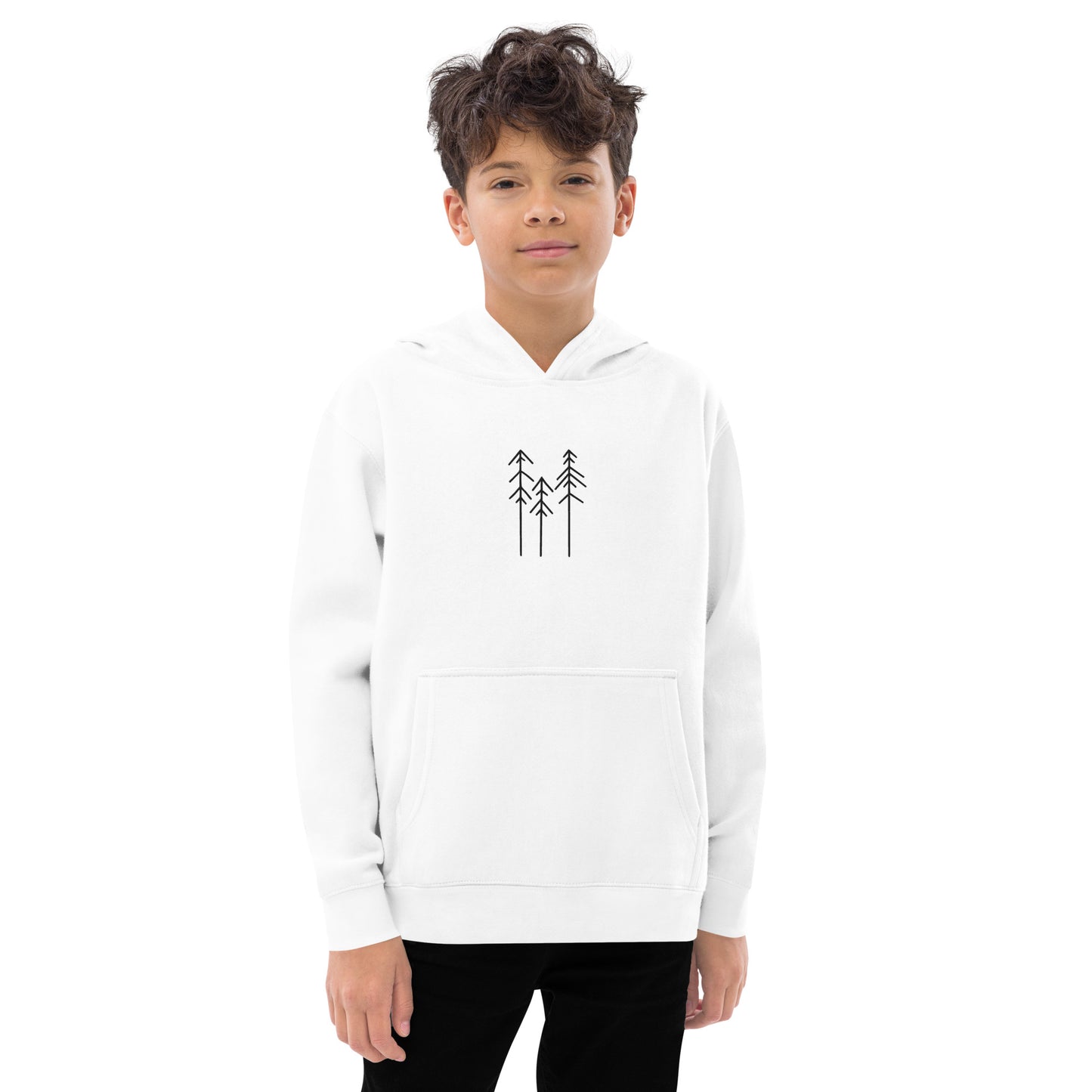 WWC logo - Kids fleece hoodie