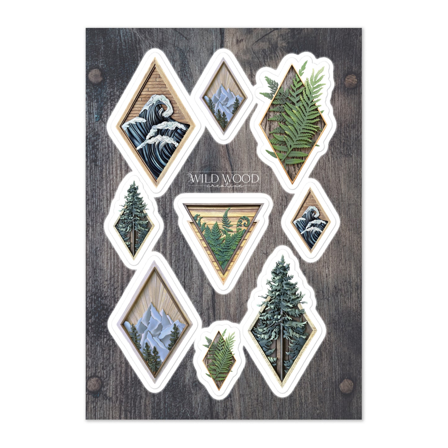 Voyageur - PNW Diamonds - Sticker Sheet