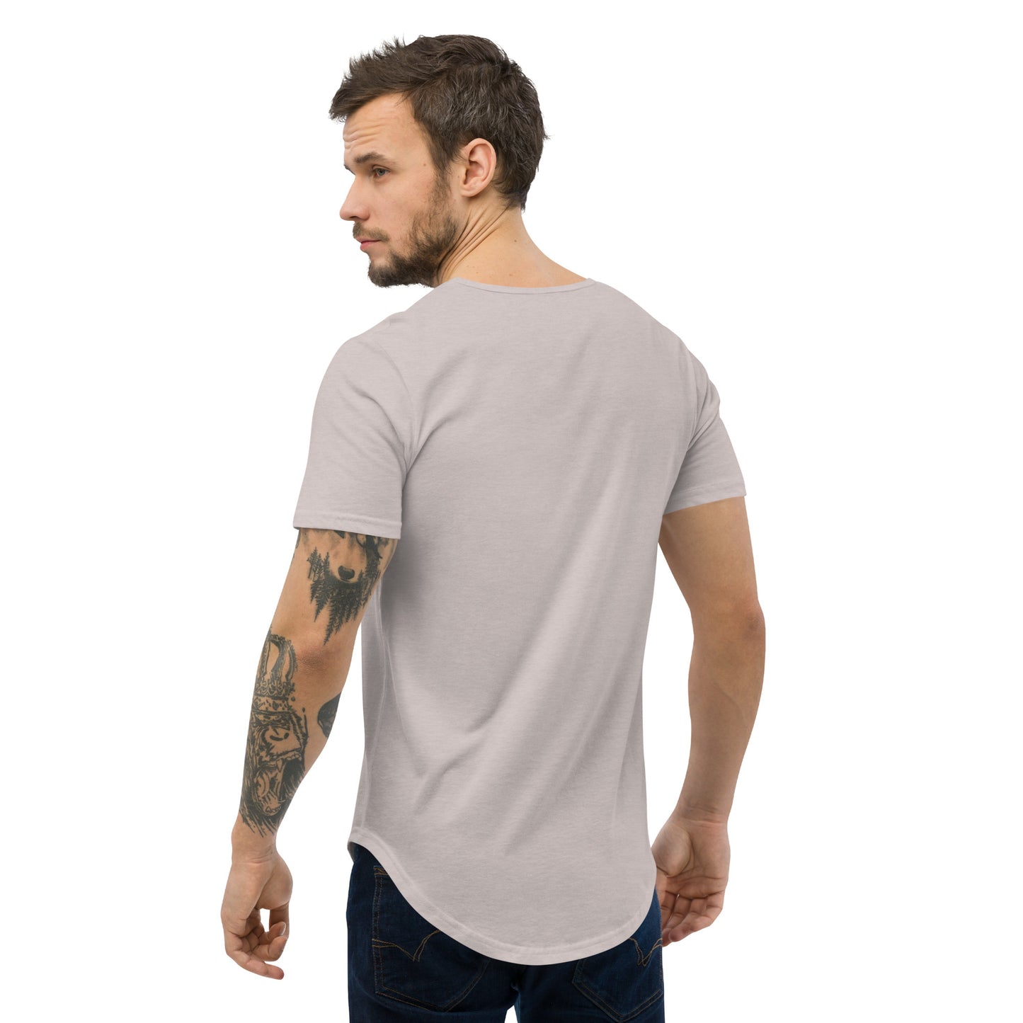 WWC Van Isle - Men's Curved Hem T-Shirt