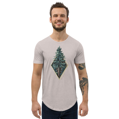 Voyageur - Wundervei - Men's Curved Hem T-Shirt