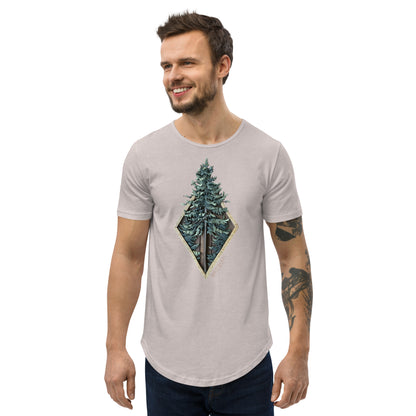 Voyageur - Wundervei - Men's Curved Hem T-Shirt