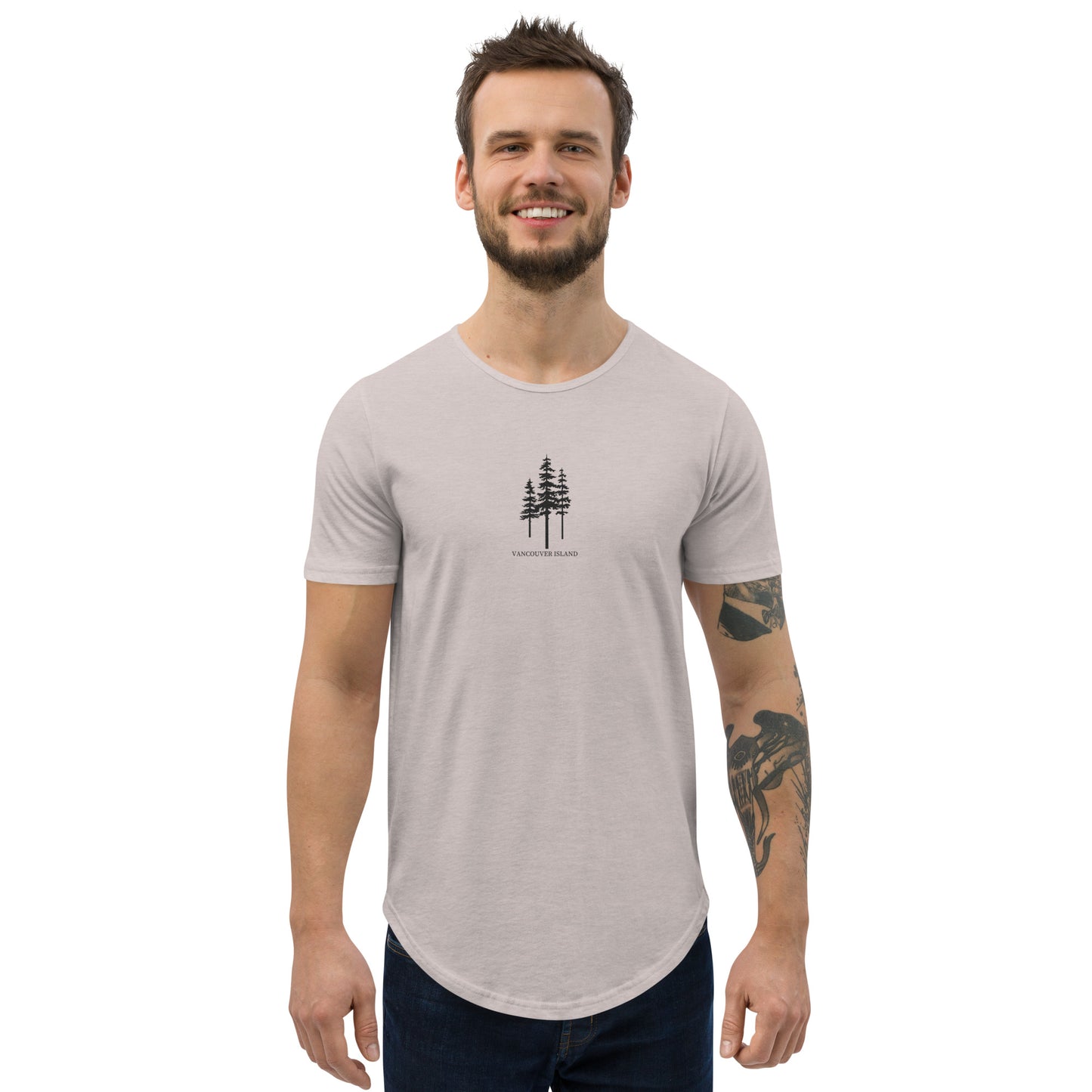 WWC Van Isle - Men's Curved Hem T-Shirt