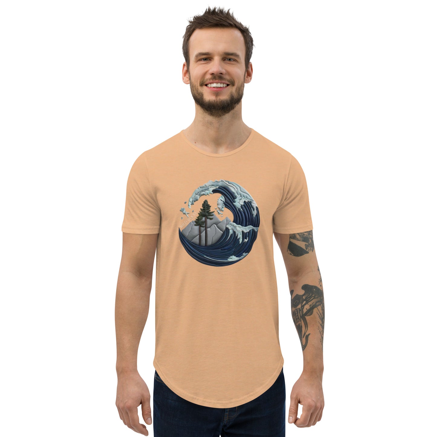 Voyageur - Zale - Men's Curved Hem T-Shirt