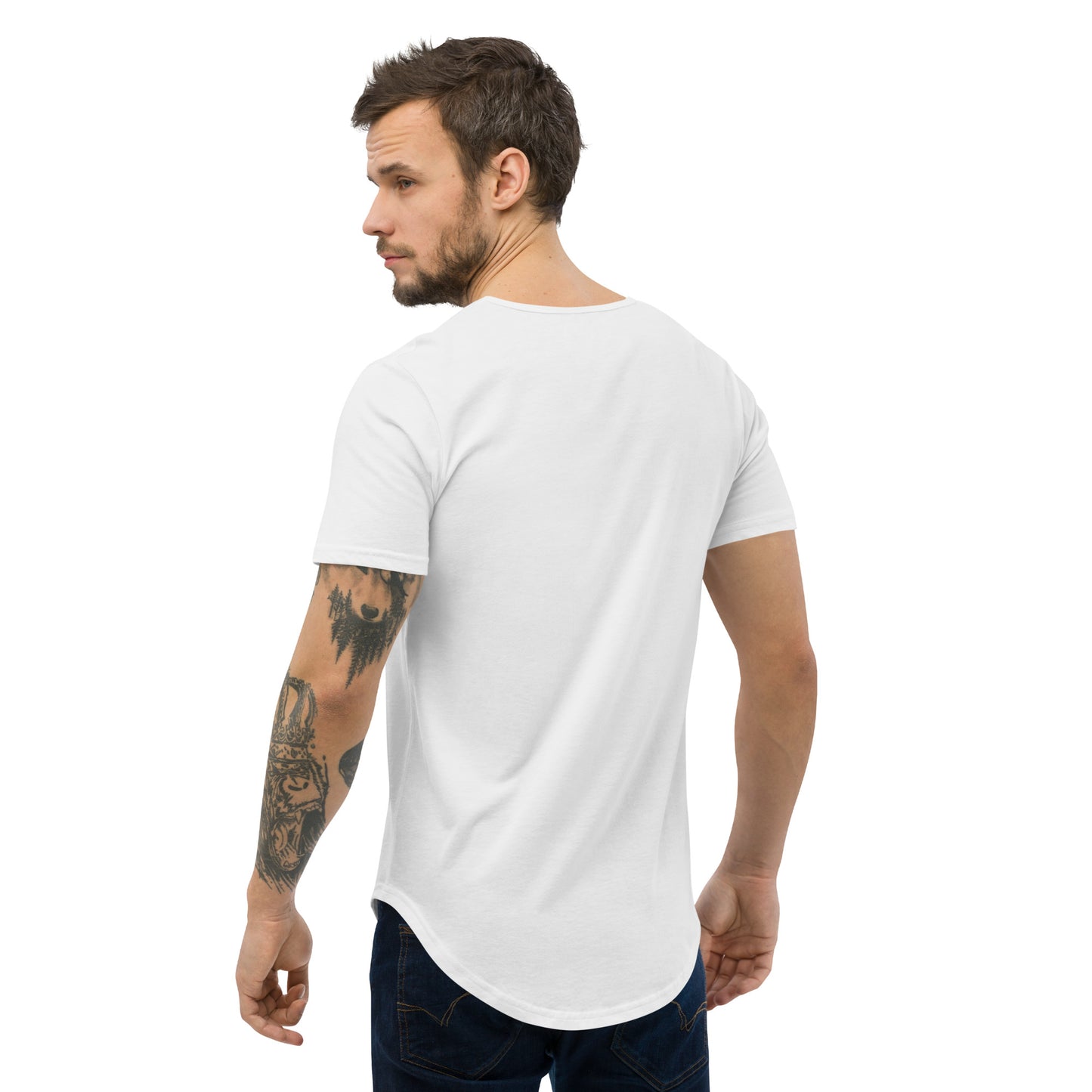 WWC Van Isle - Men's Curved Hem T-Shirt