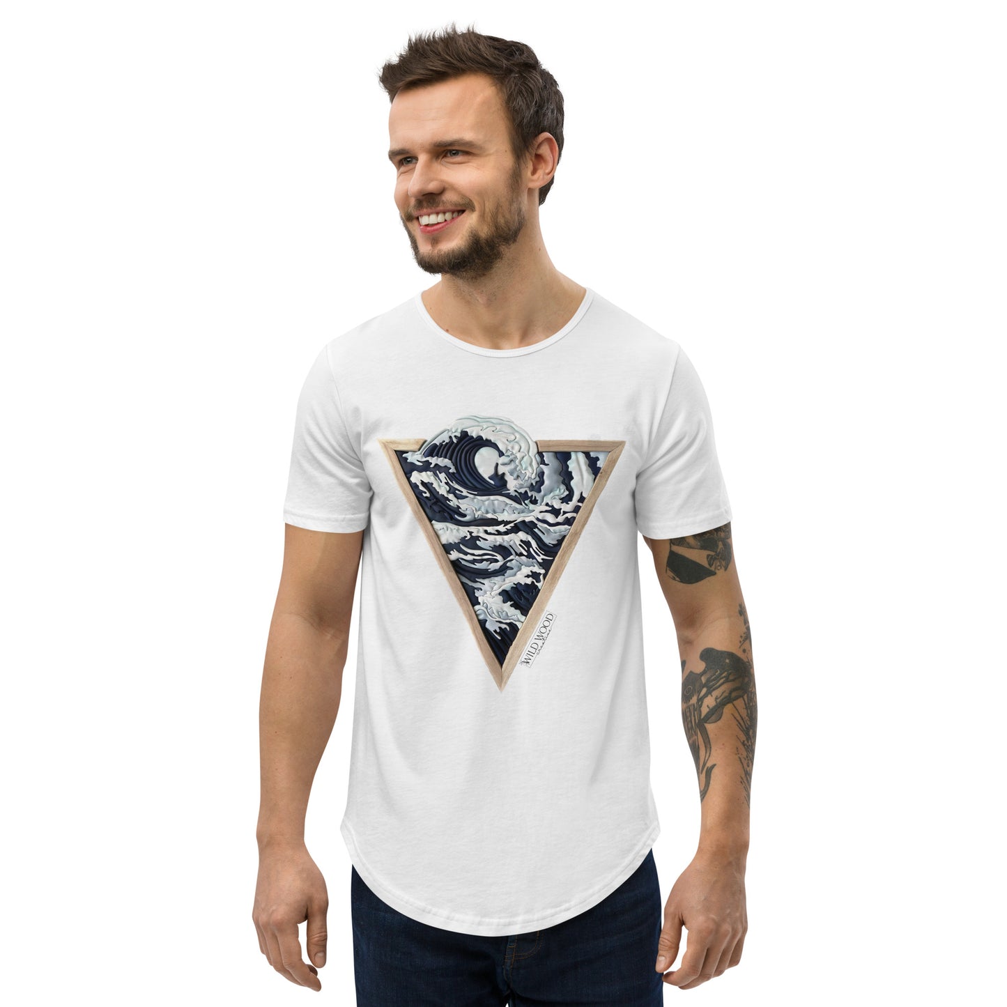 Voyageur - Rogue - Men's Curved Hem T-Shirt