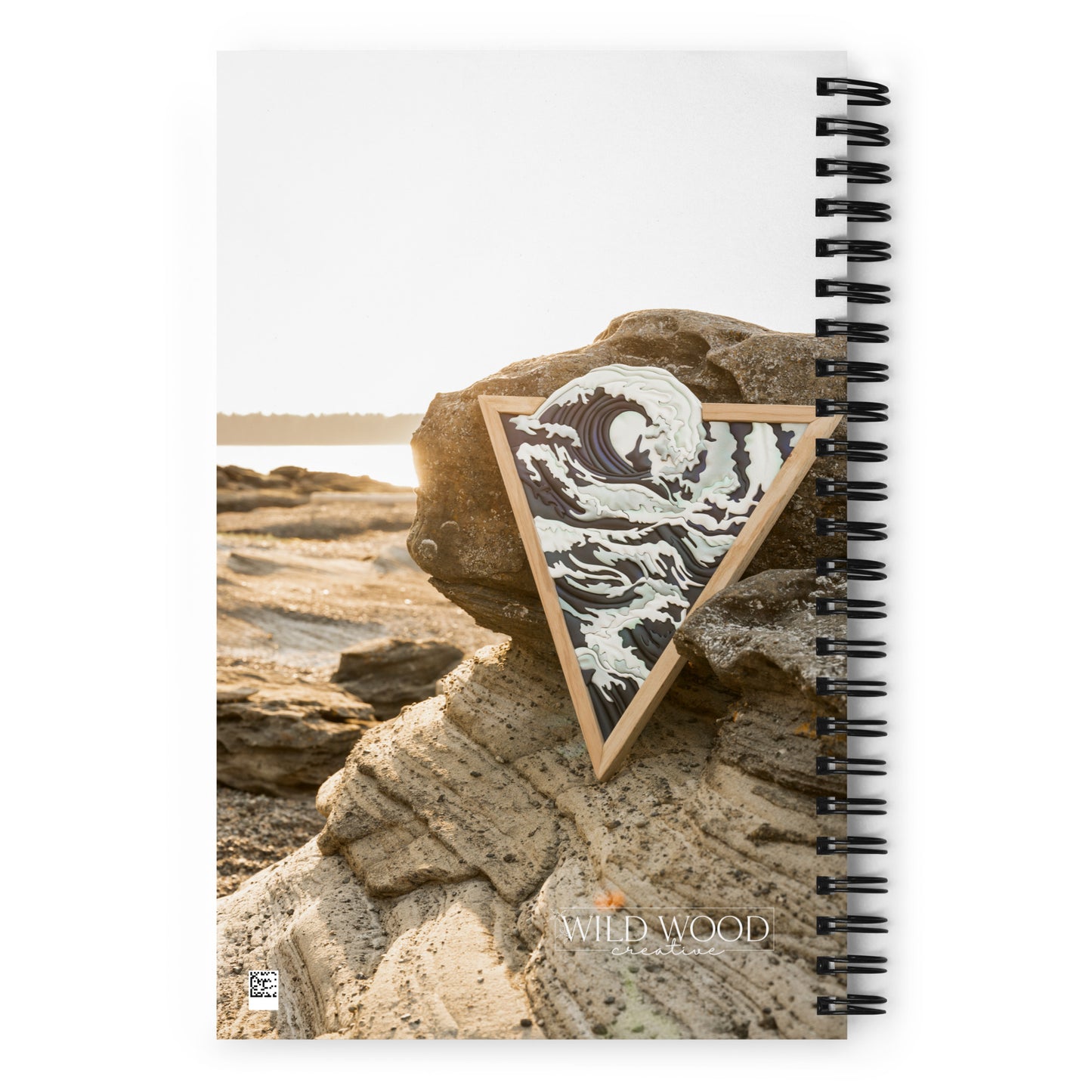 Voyageur - Rogue by the Sea - Spiral Notebook