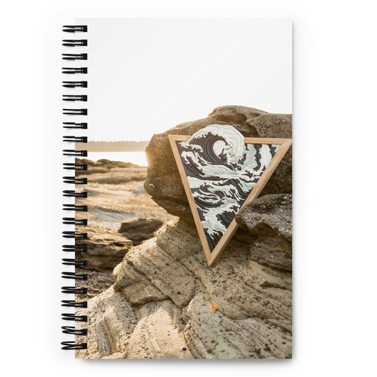 Voyageur - Rogue by the Sea - Spiral Notebook