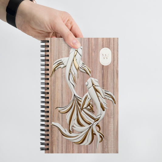 Auryn Koi - Spiral Notebook