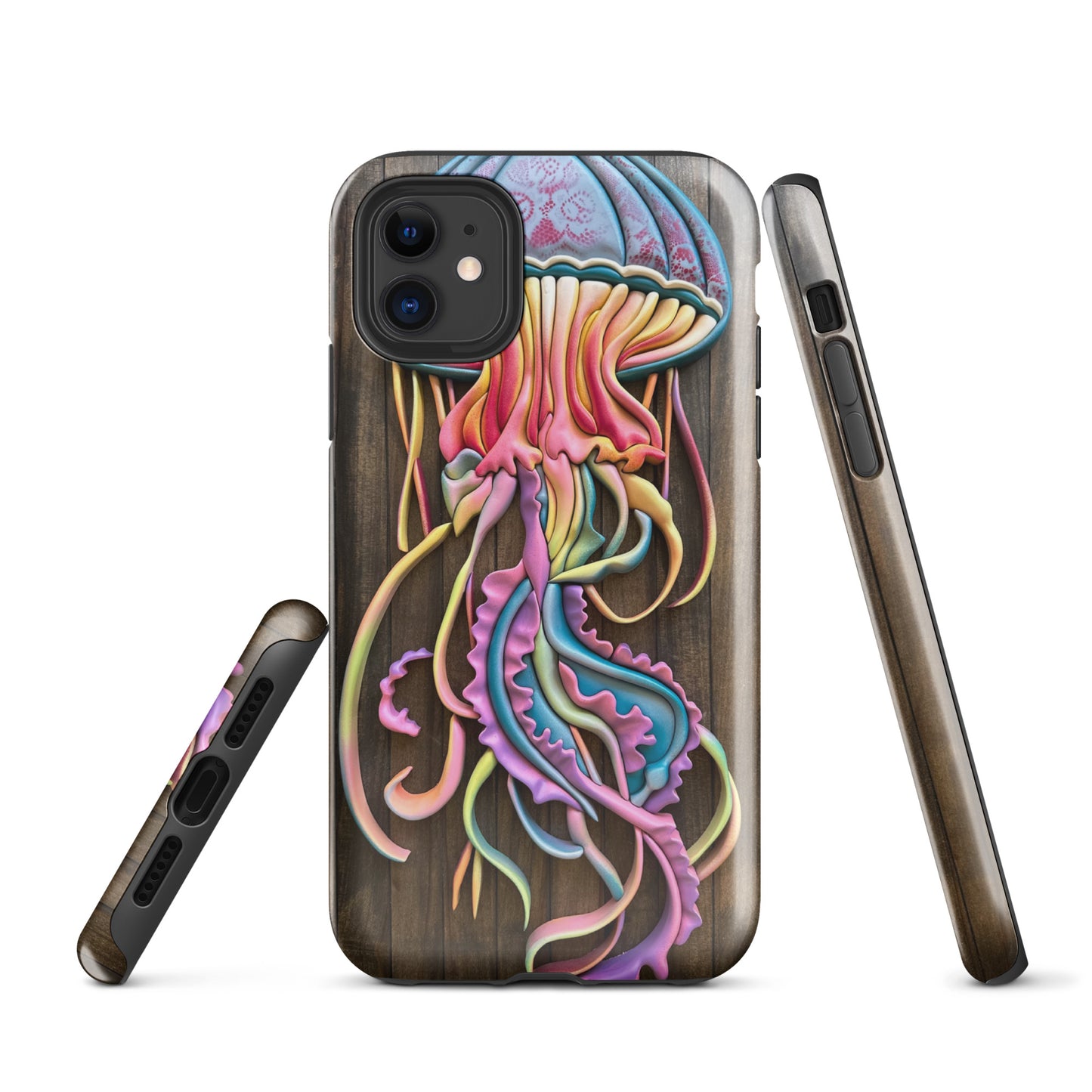 Coastline - Psychedelic Jellyfish Tough Case for iPhone®