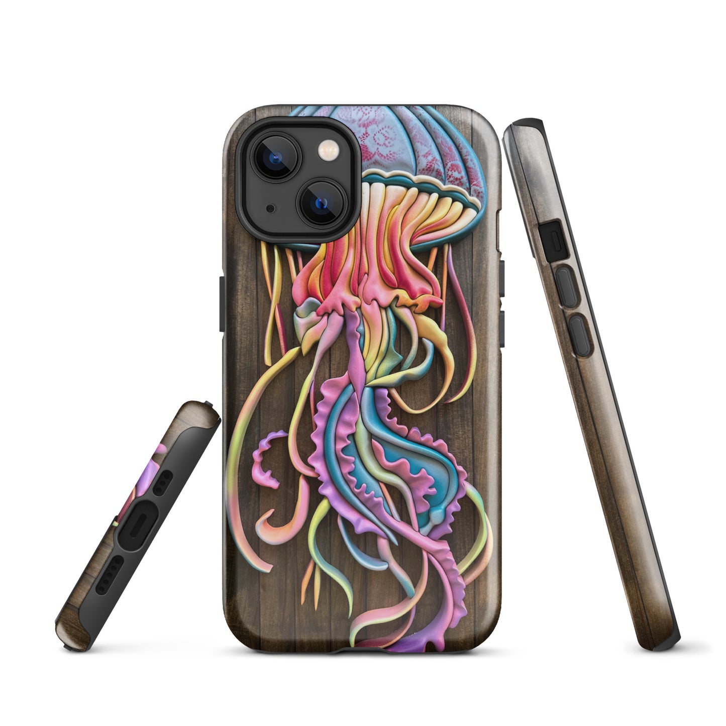 Coastline - Psychedelic Jellyfish Tough Case for iPhone®