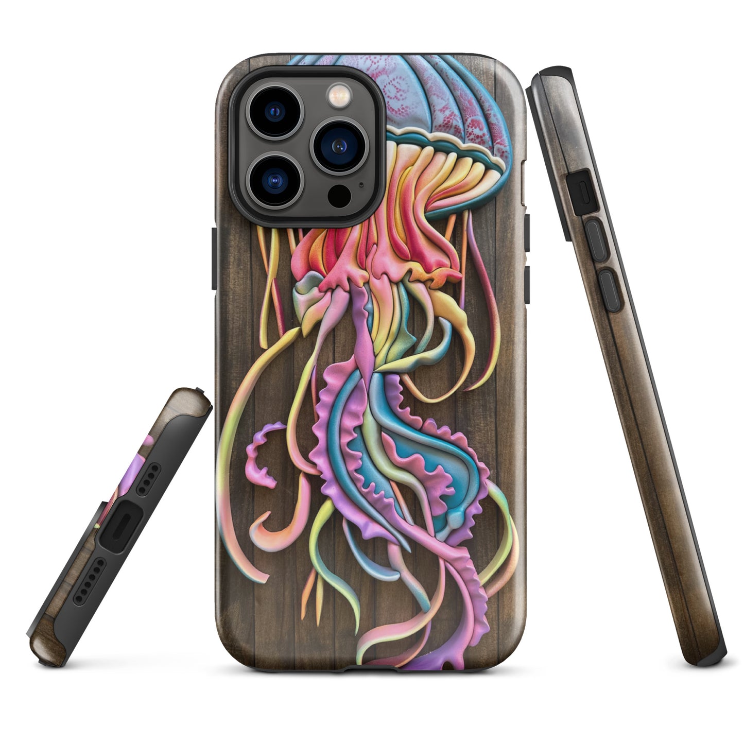 Coastline - Psychedelic Jellyfish Tough Case for iPhone®