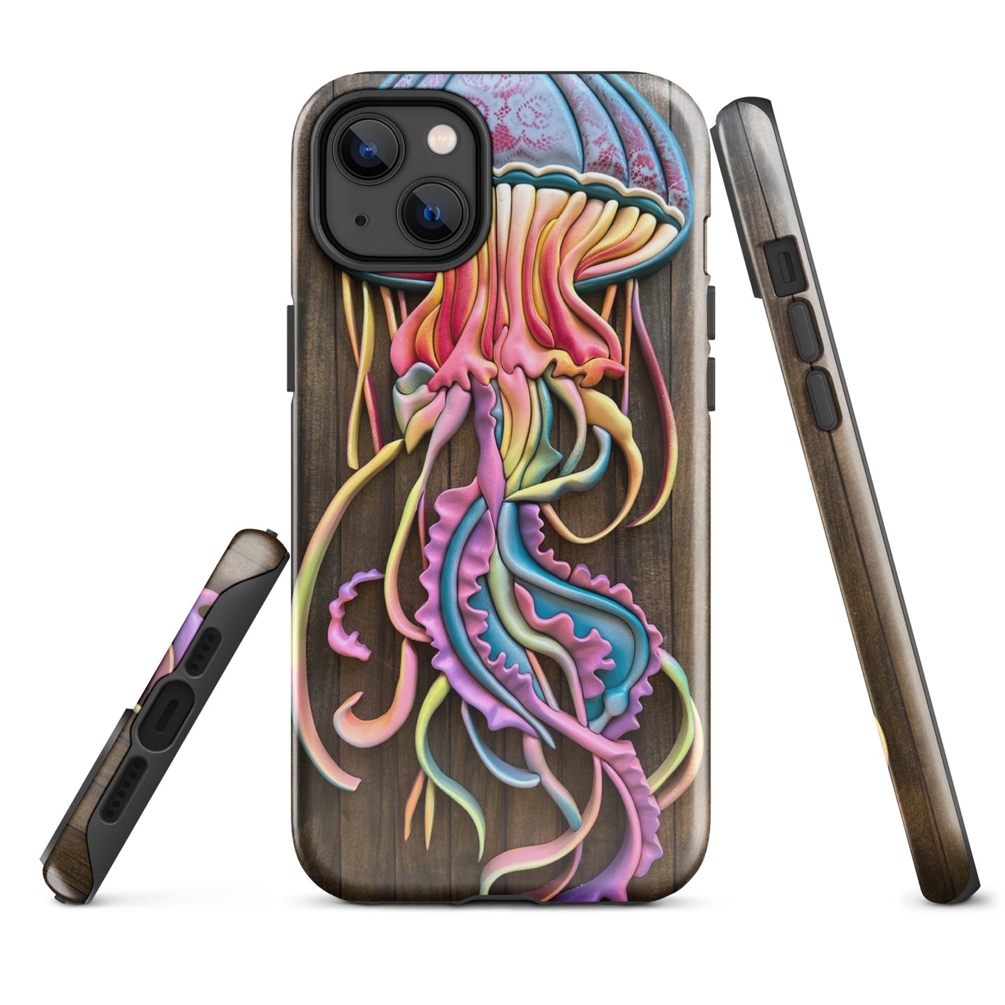 Coastline - Psychedelic Jellyfish Tough Case for iPhone®