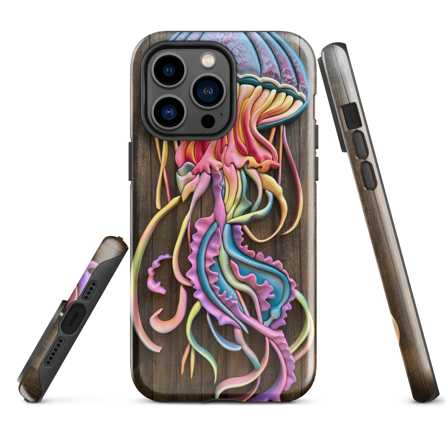 Coastline - Psychedelic Jellyfish Tough Case for iPhone®