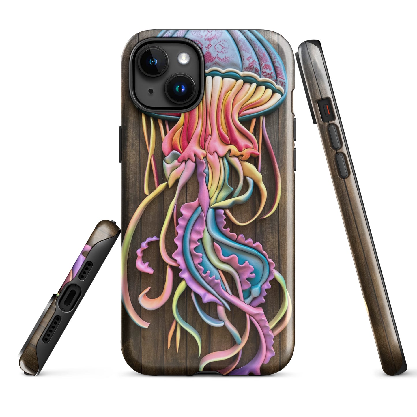 Coastline - Psychedelic Jellyfish Tough Case for iPhone®