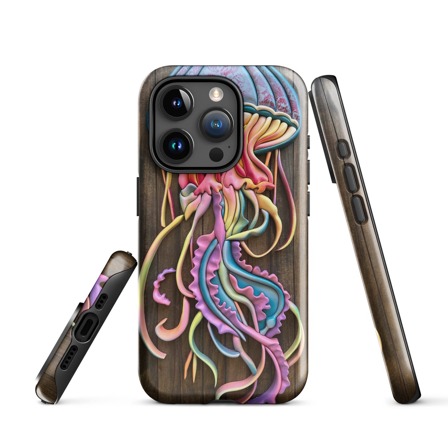 Coastline - Psychedelic Jellyfish Tough Case for iPhone®