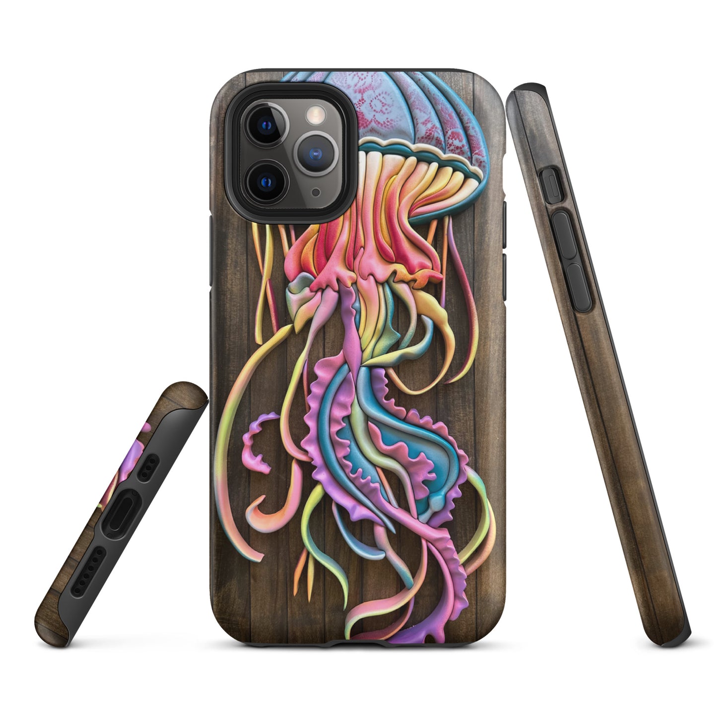 Coastline - Psychedelic Jellyfish Tough Case for iPhone®