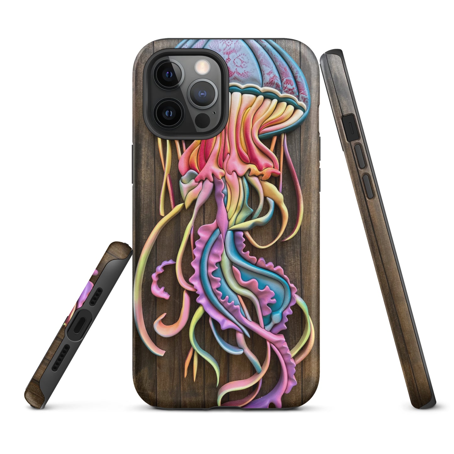 Coastline - Psychedelic Jellyfish Tough Case for iPhone®