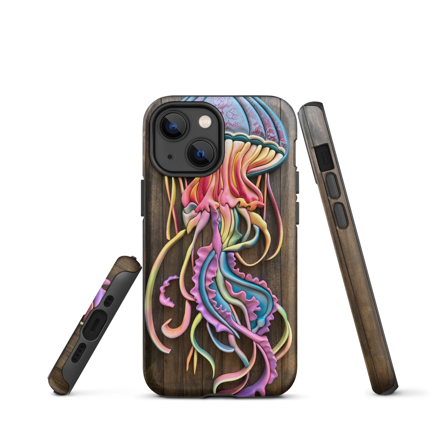 Coastline - Psychedelic Jellyfish Tough Case for iPhone®