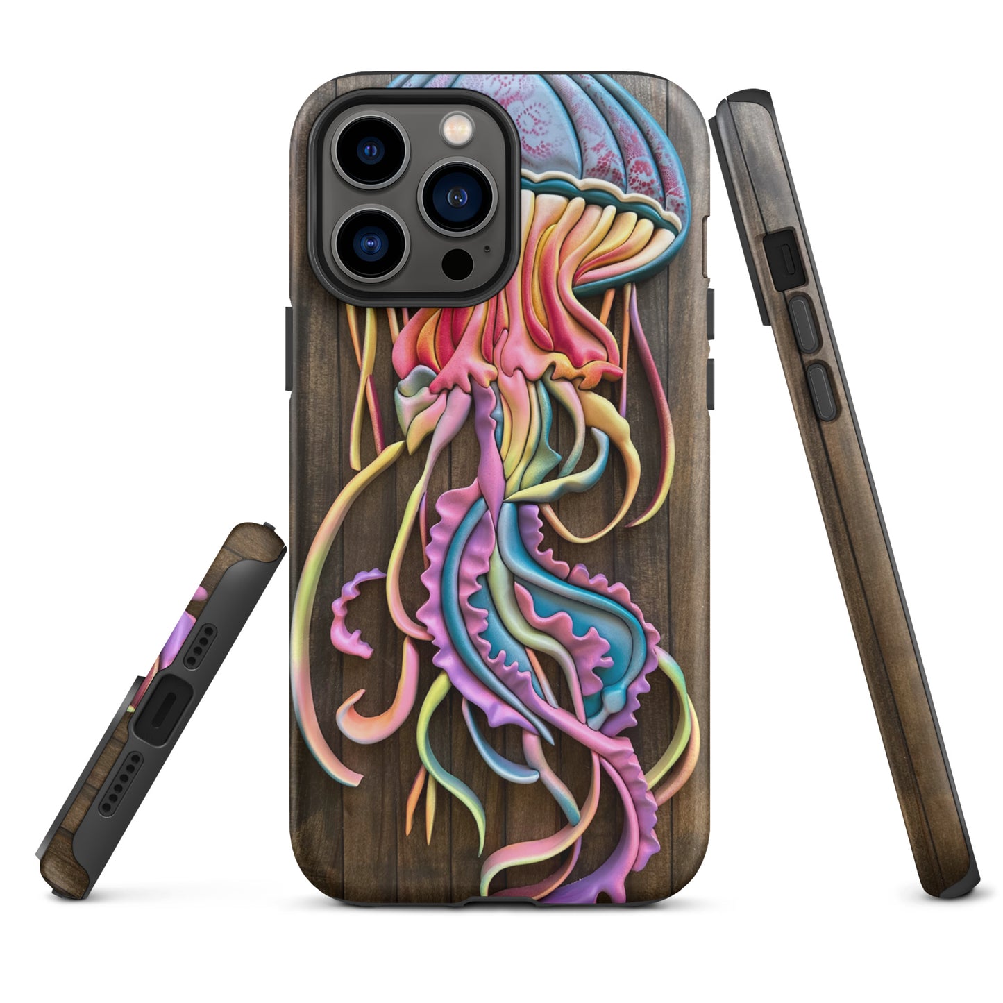 Coastline - Psychedelic Jellyfish Tough Case for iPhone®