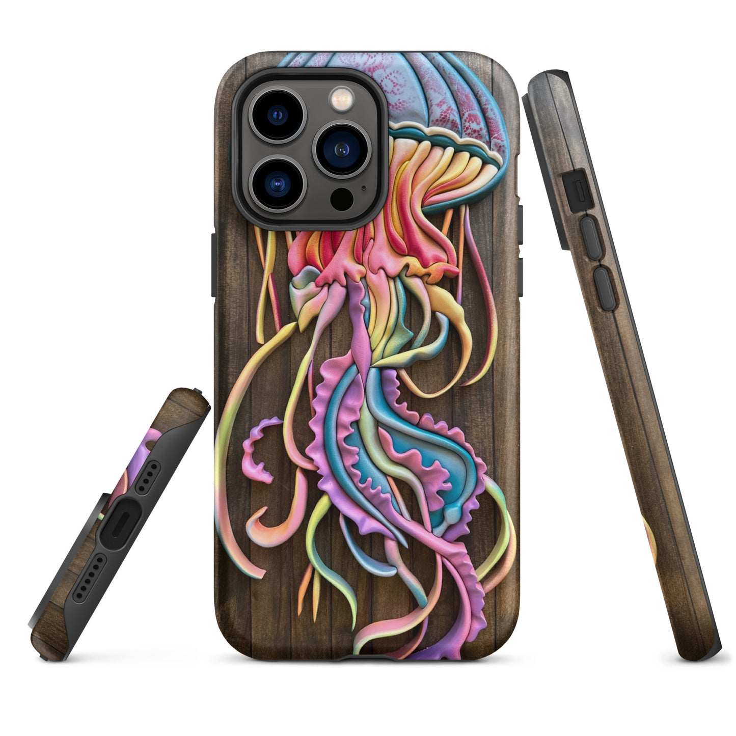 Coastline - Psychedelic Jellyfish Tough Case for iPhone®