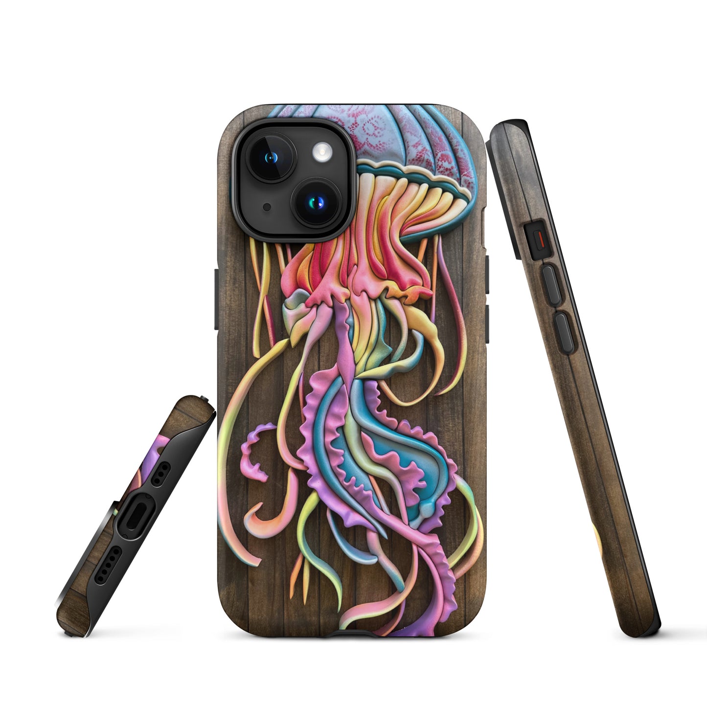 Coastline - Psychedelic Jellyfish Tough Case for iPhone®