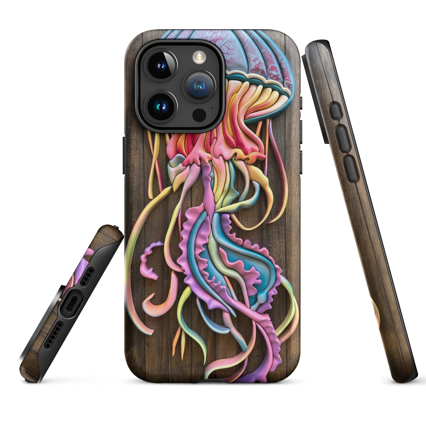 Coastline - Psychedelic Jellyfish Tough Case for iPhone®