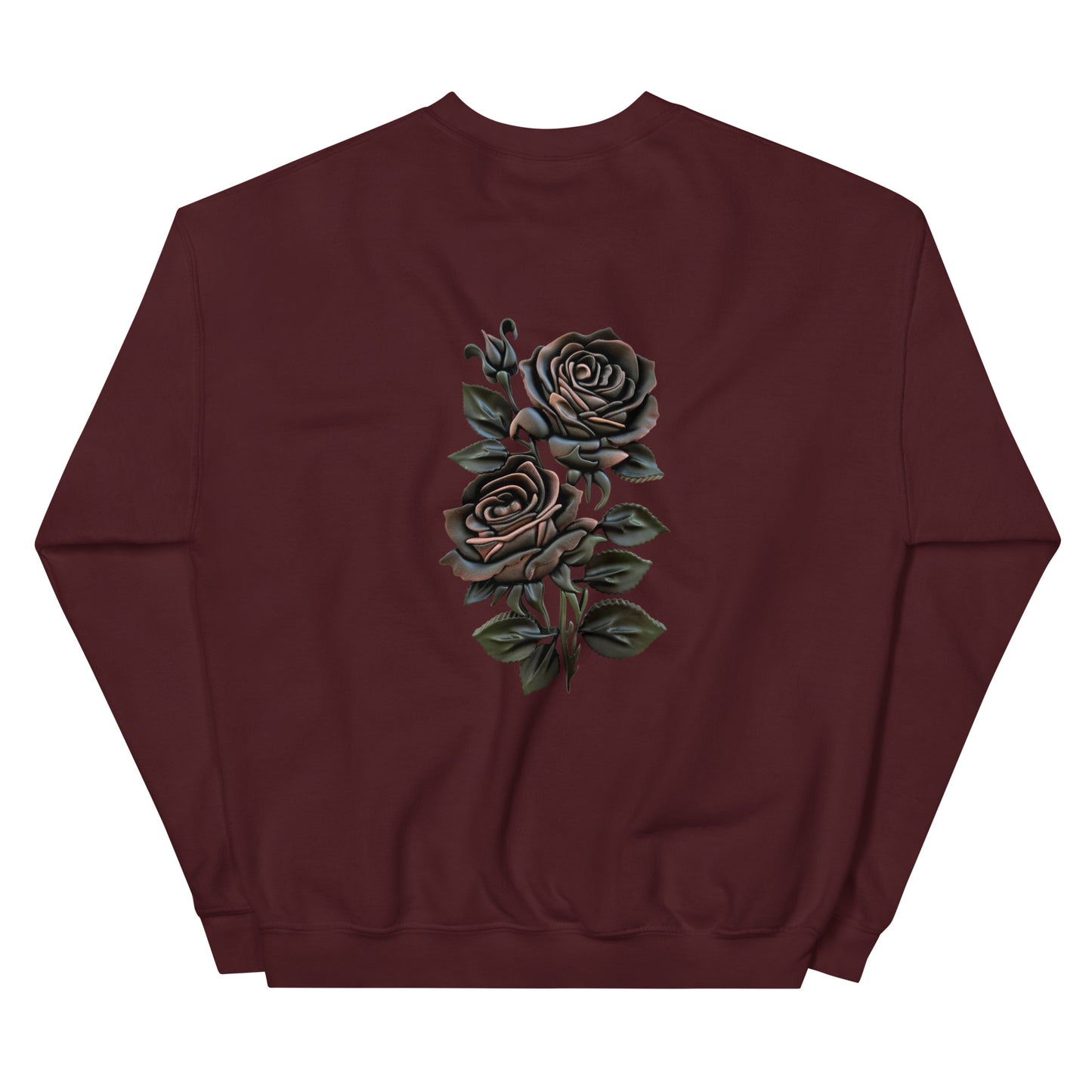 Reverie - Logo Front - Floral Back -Unisex Sweatshirt