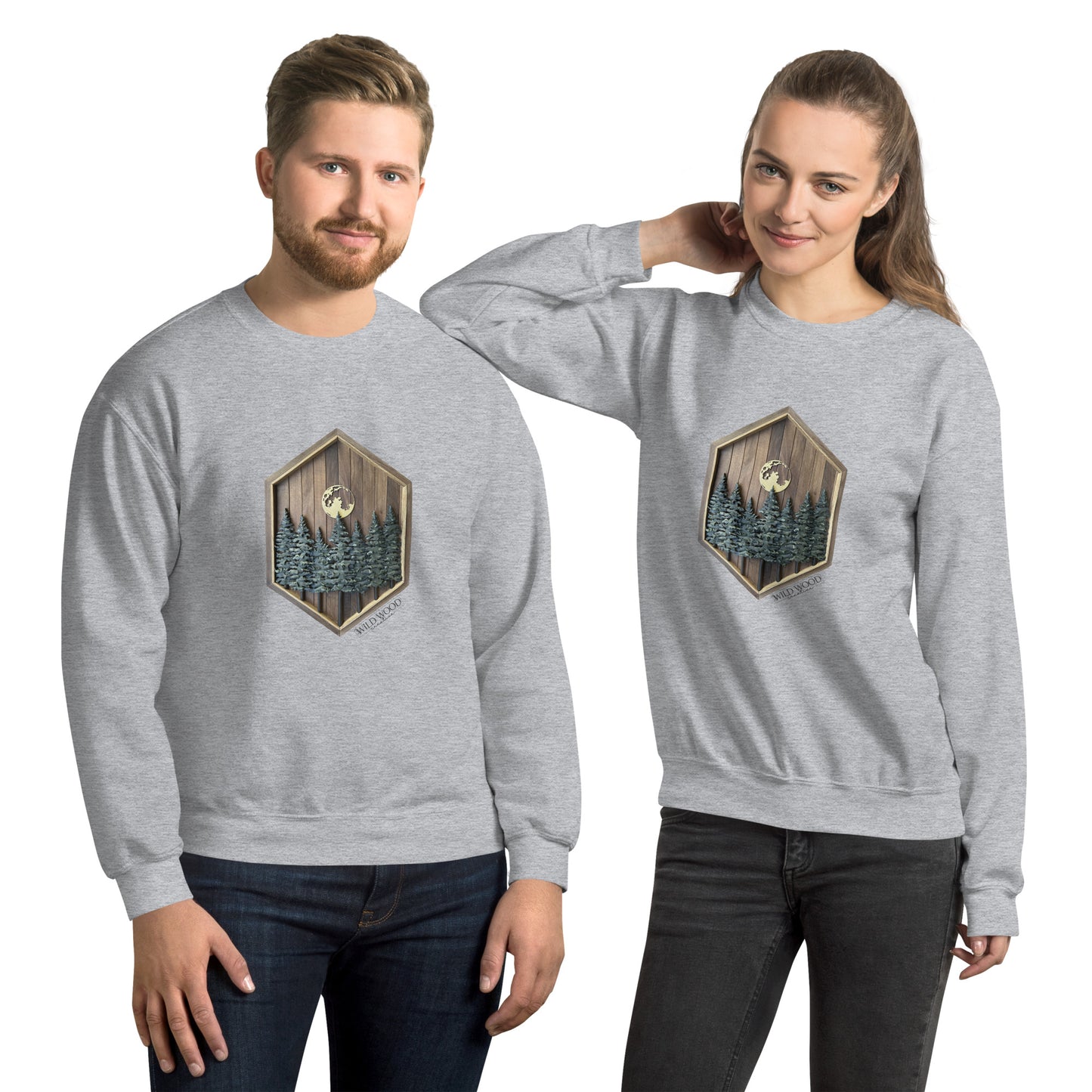 Voyageur - Serenity - Unisex Crew Neck Sweatshirt