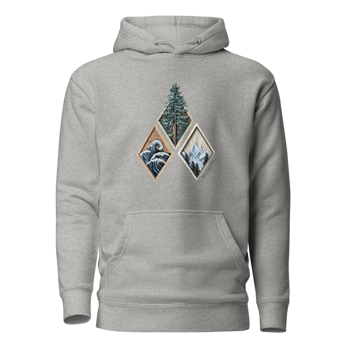 Voyageur - PNW Trio - Unisex Hoodie