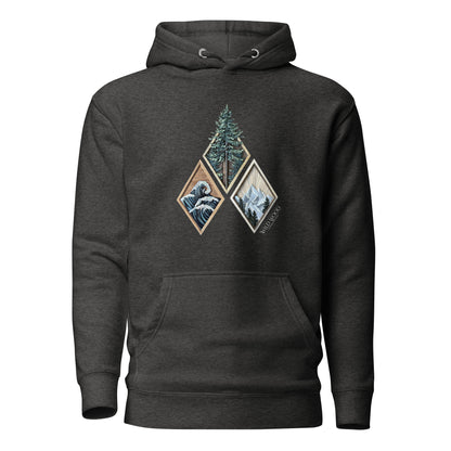 Voyageur - PNW Trio - Unisex Hoodie