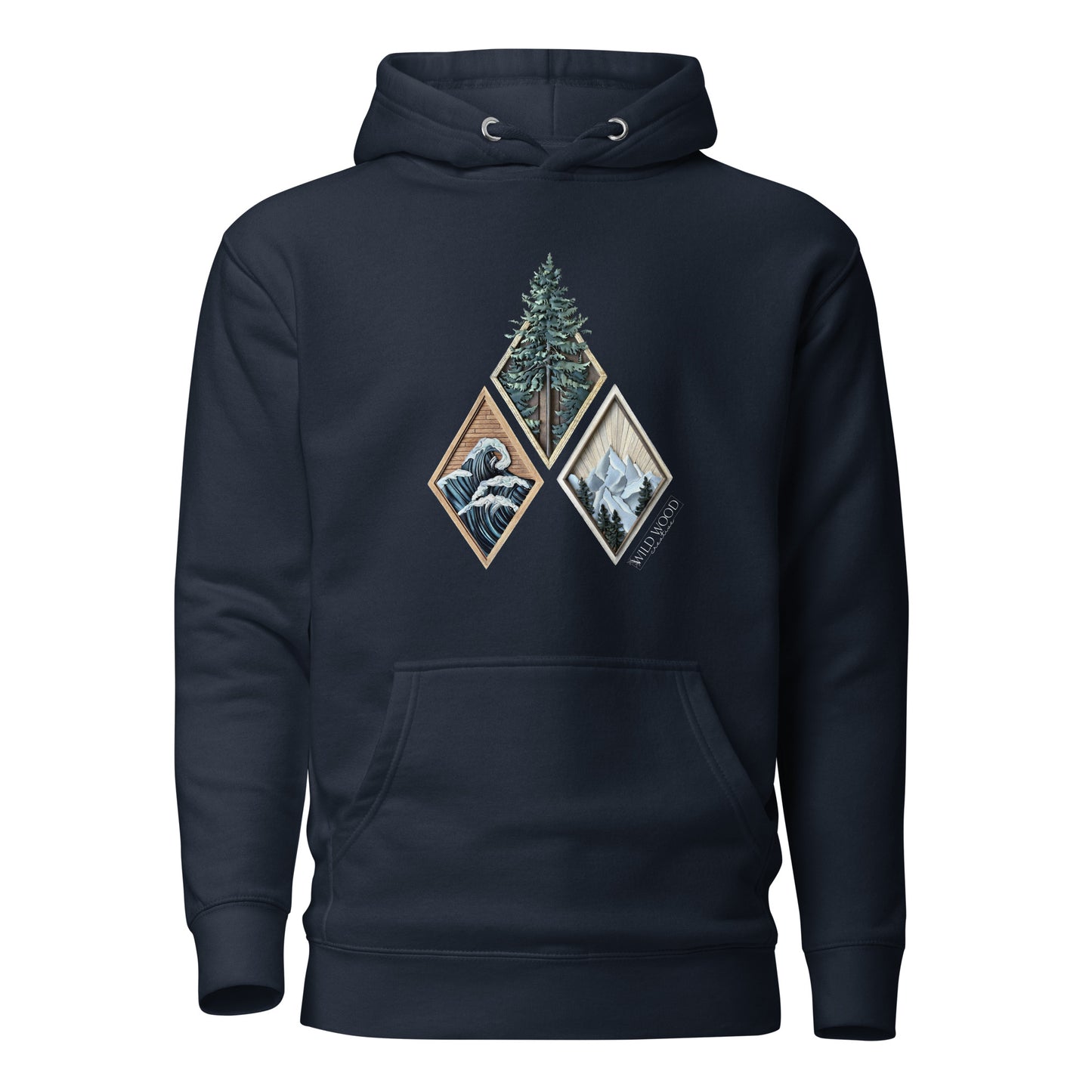 Voyageur - PNW Trio - Unisex Hoodie