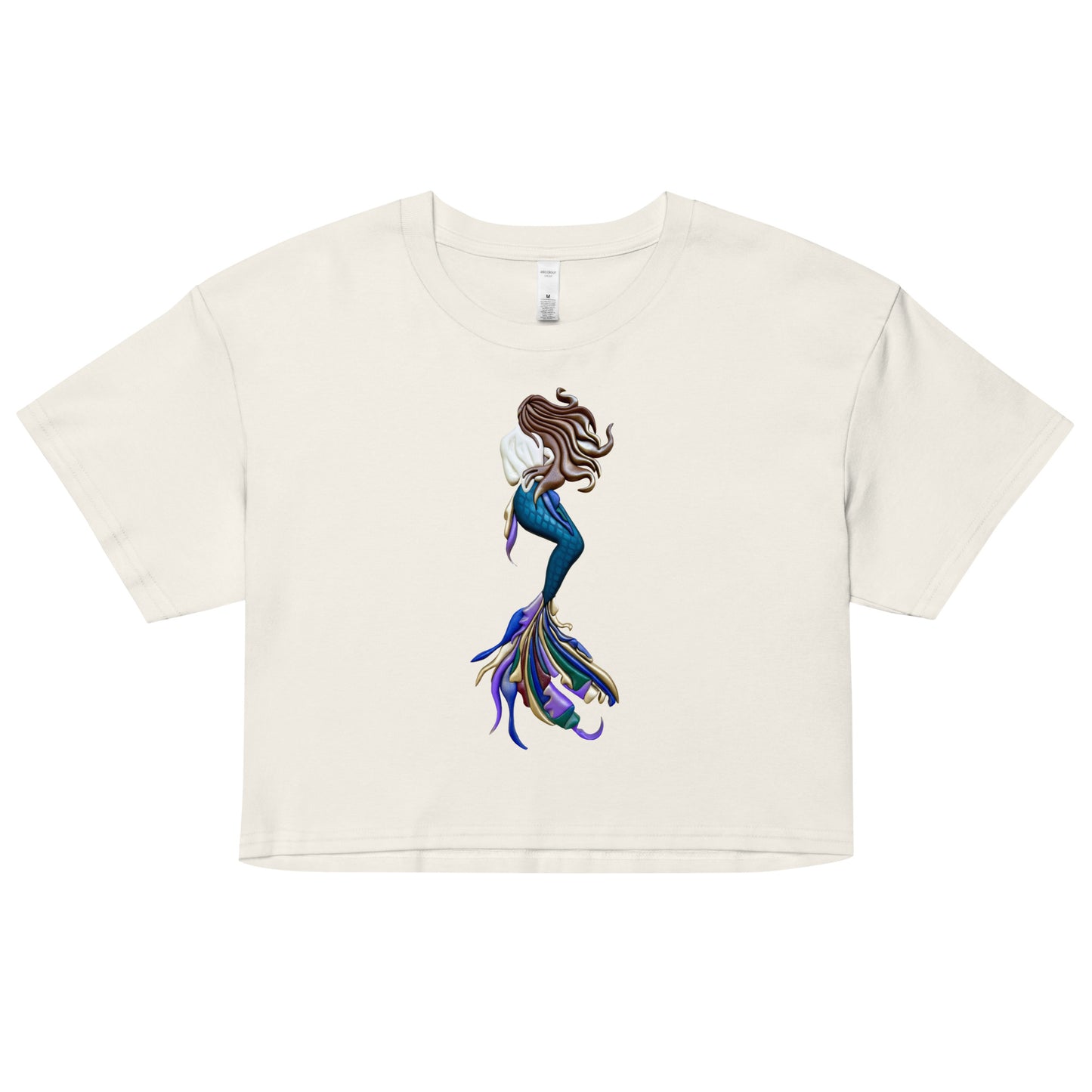 Coastline - Sea Maiden Women’s crop top