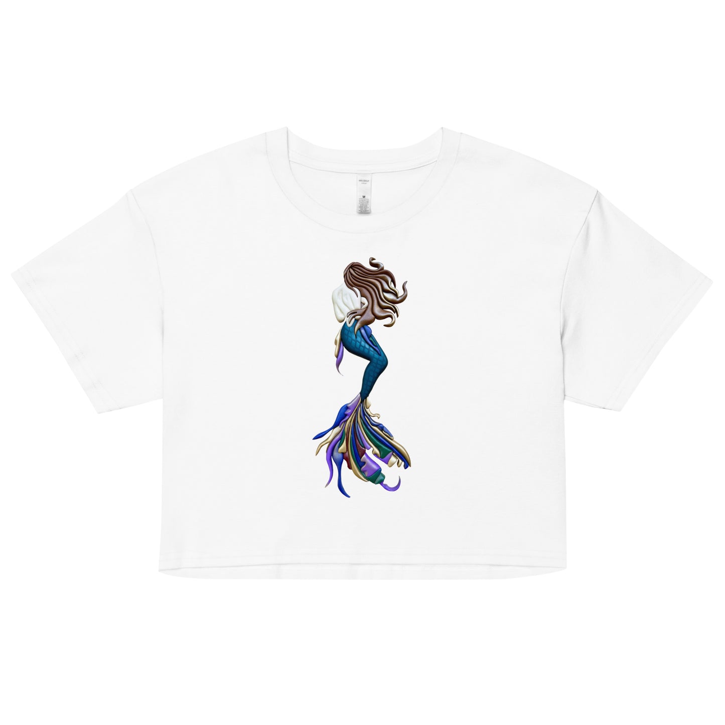 Coastline - Sea Maiden Women’s crop top