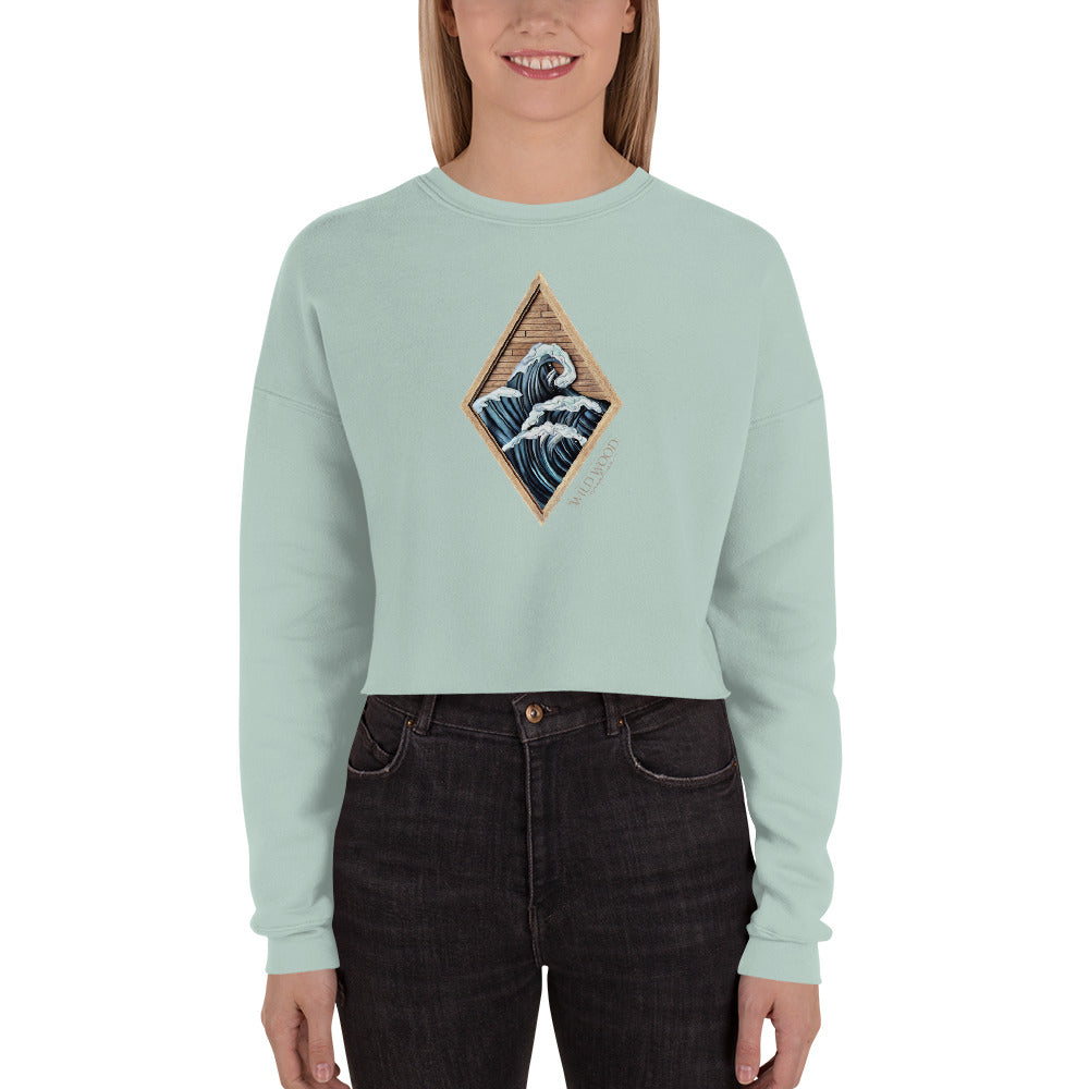 Voyageur - Spoondrift - Crop Sweatshirt