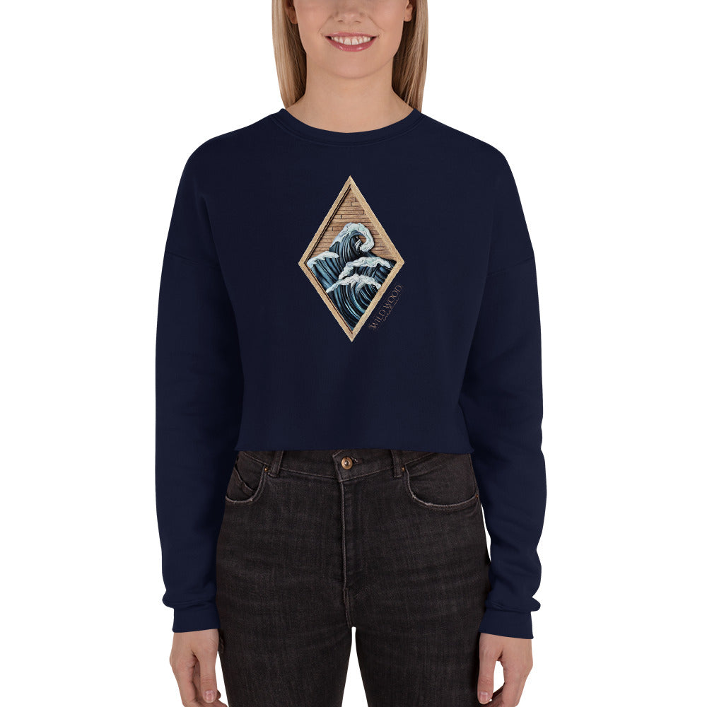 Voyageur - Spoondrift - Crop Sweatshirt