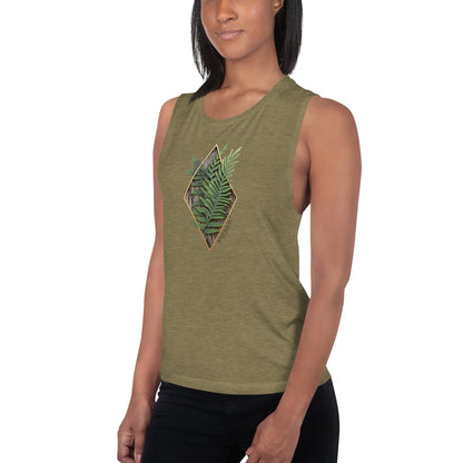 Voyageur - Longevity - Ladies’ Muscle Tank